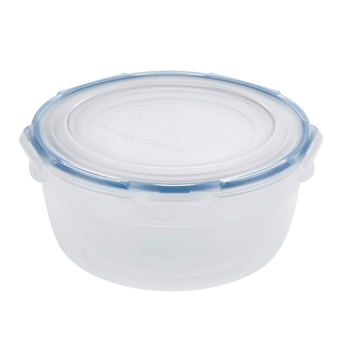 LocknLock Easy Essentials airtight lid close-up showing leakproof seal