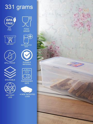 LocknLock Easy Essentials BPA-free material for safe kitchen storage.