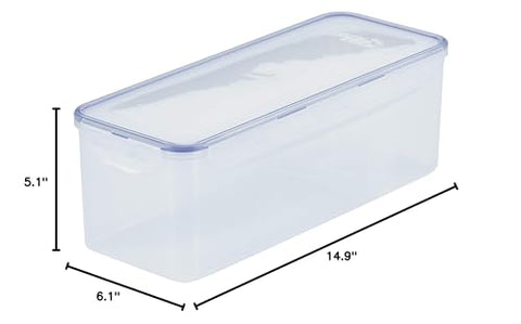 LocknLock Easy Essentials dishwasher-safe top rack for easy cleanup.