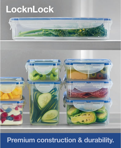 LocknLock fridge-freezer-pantry storage keeps items organized and accessible.