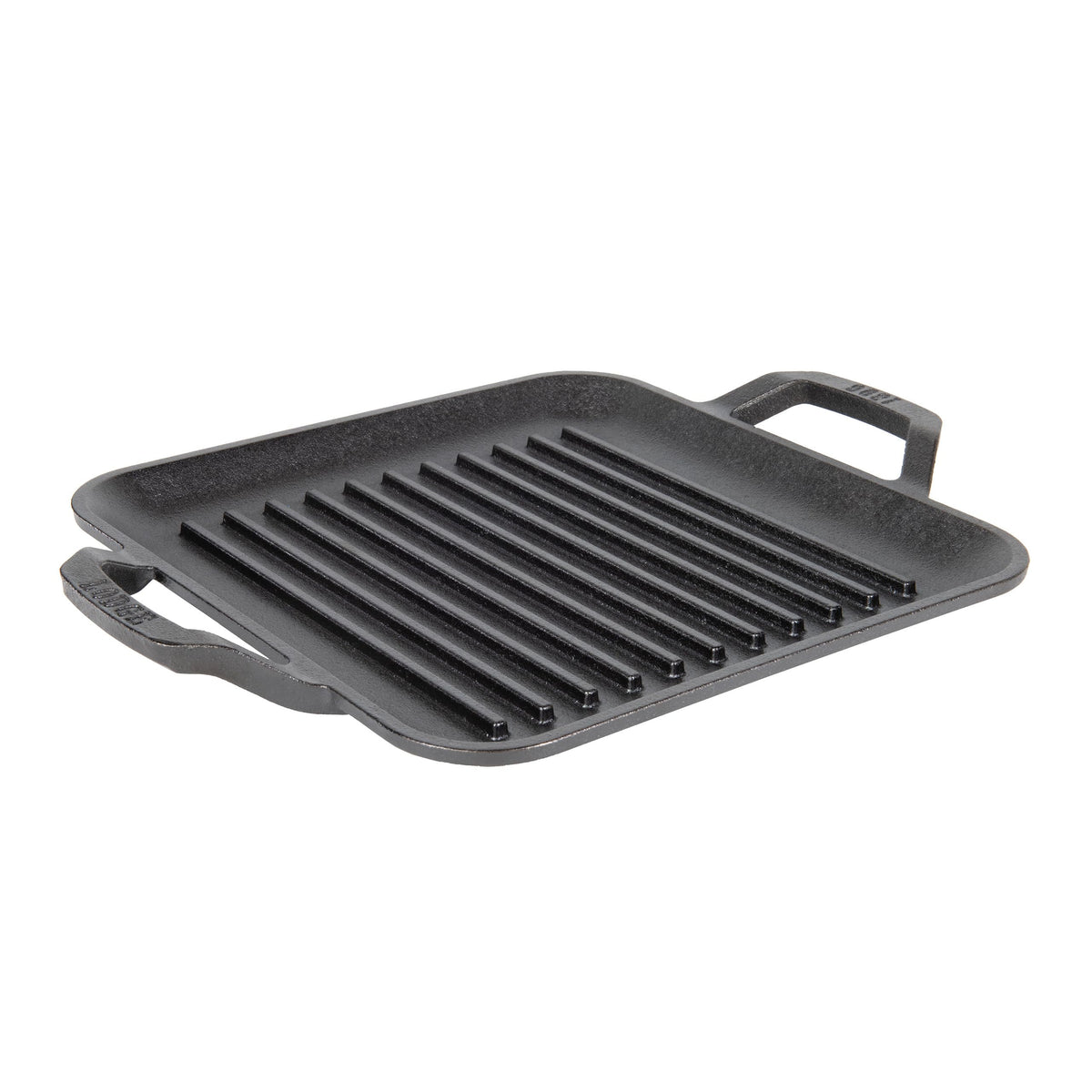 Lodge 11-inch square grill pan from Chef Collection for even searing