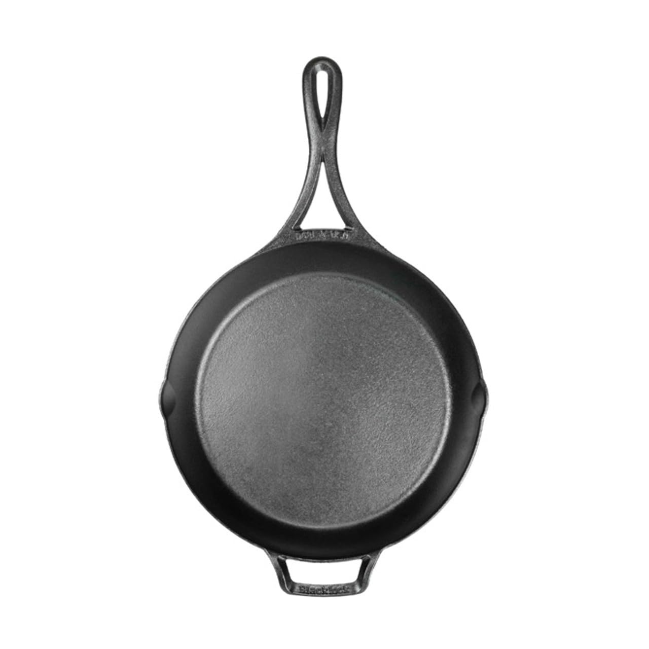 Lodge Blacklock 10.25-inch skillet side profile emphasizing lightweight design for comfortable handling