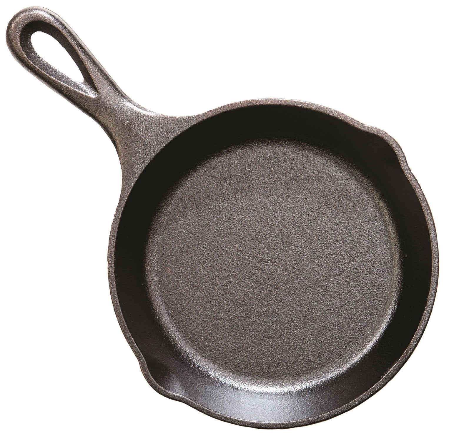 Lodge H5MS seasoned finish highlights natural non-stick release.