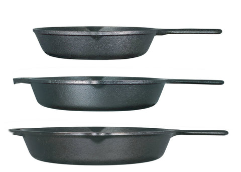 Lodge seasoned cast iron 10.25-inch skillet ideal for mid-size meals