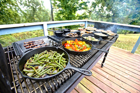 Lodge seasoned cast iron 8-inch skillet perfect for small portions
