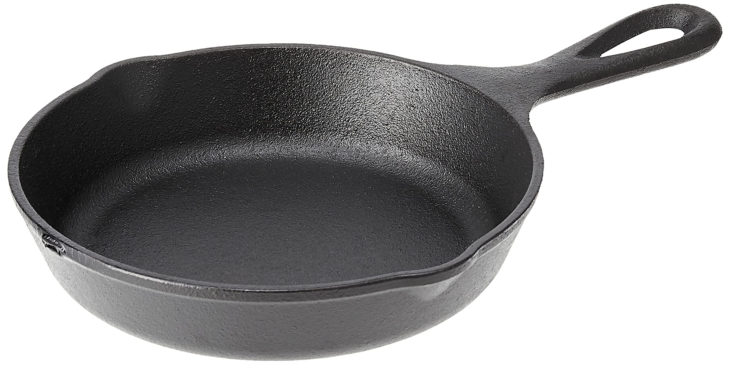 Lodge Wildlife Series Wolf Scene 6.5-inch skillet for quick searing and serving.