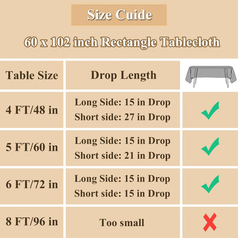 Lodmemo party dining tablecloth adds an elegant look to celebrations.