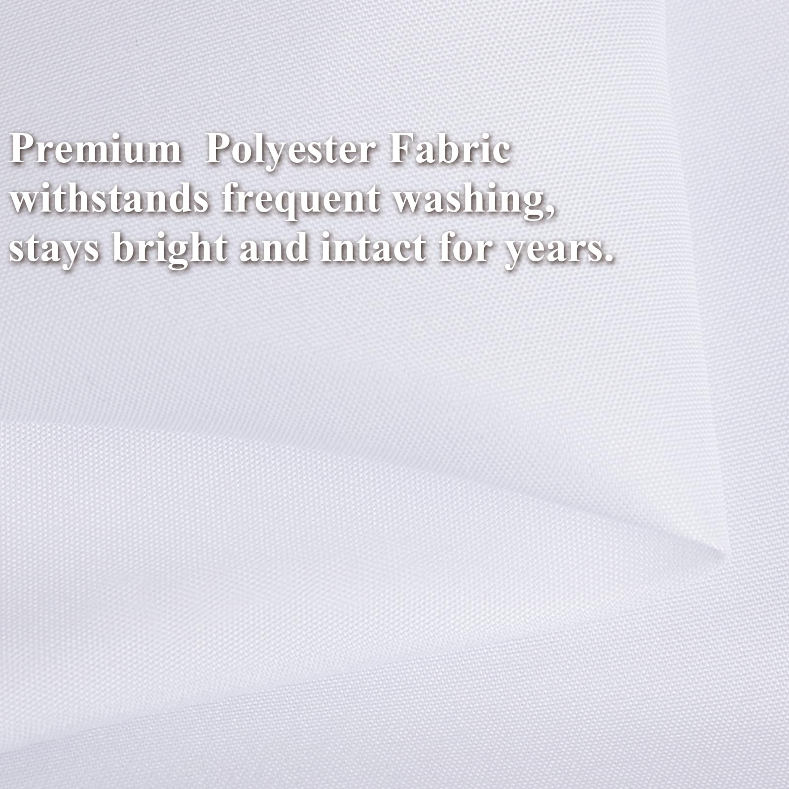 Lodmemo stain-resistant tablecloth stays pristine through spills.