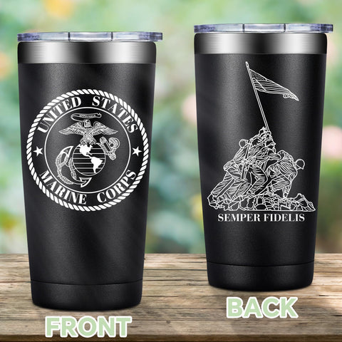 Loecuxe tumbler stainless steel body resists rust for daily use.
