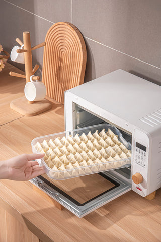 LOEZ stackable design saves kitchen space while keeping foods neatly organized