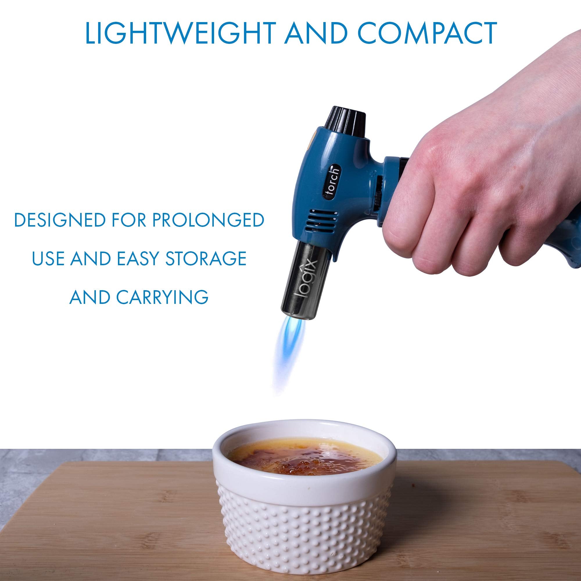 Logix 20910 caramelizing sugar with precision and control.