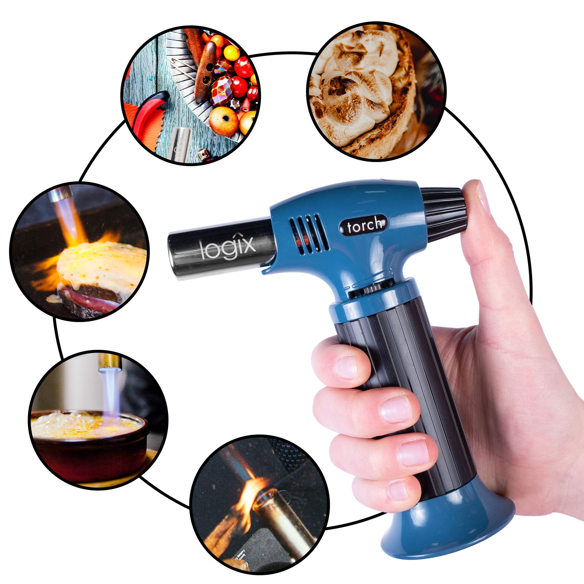 Logix 20910 dual flame active for bursts and browning.