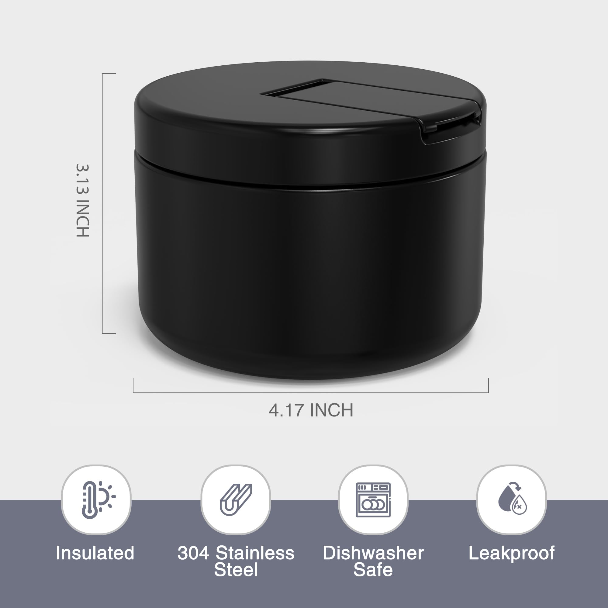LOHASOK dishwasher-safe materials simplify cleaning after school and travel.