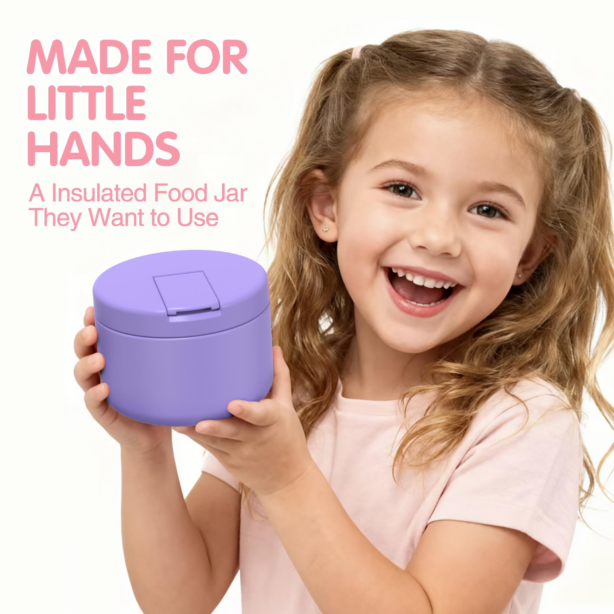 LOHASOK easy-flip lid shown for kid-friendly school lunches