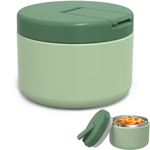 LOHASOK Kids Soup Thermo with easyflip lid for independent lunch access.