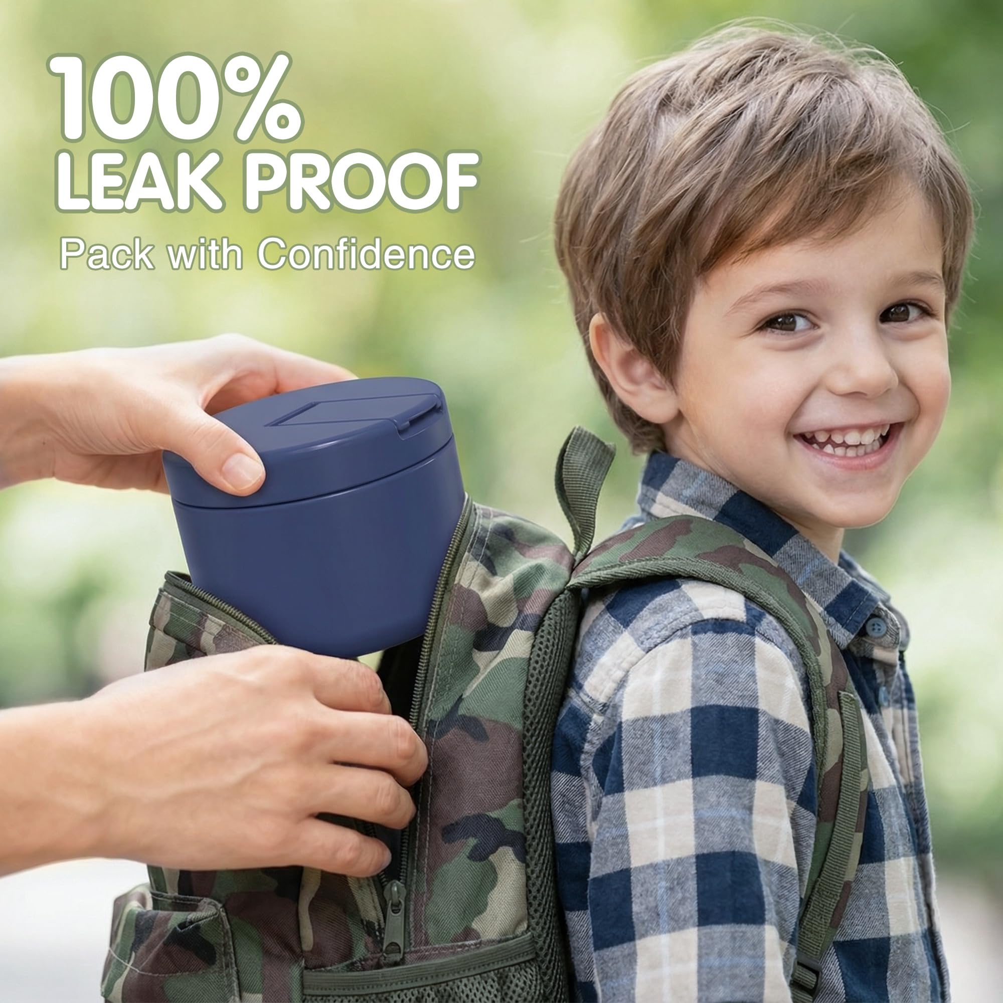 LOHASOK leak-proof lunch container keeps backpacks mess-free