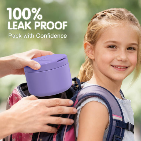 LOHASOK leak-proof seal demonstrated for backpack use