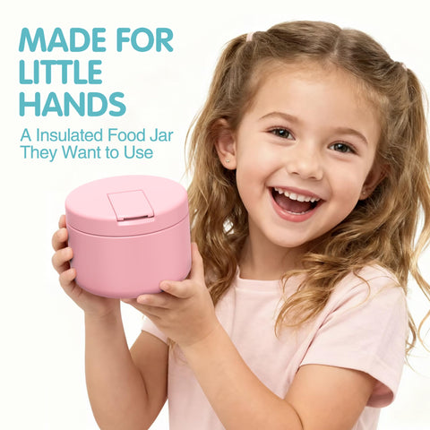 Wide-mouth LOHASOK jar for simple filling and eating
