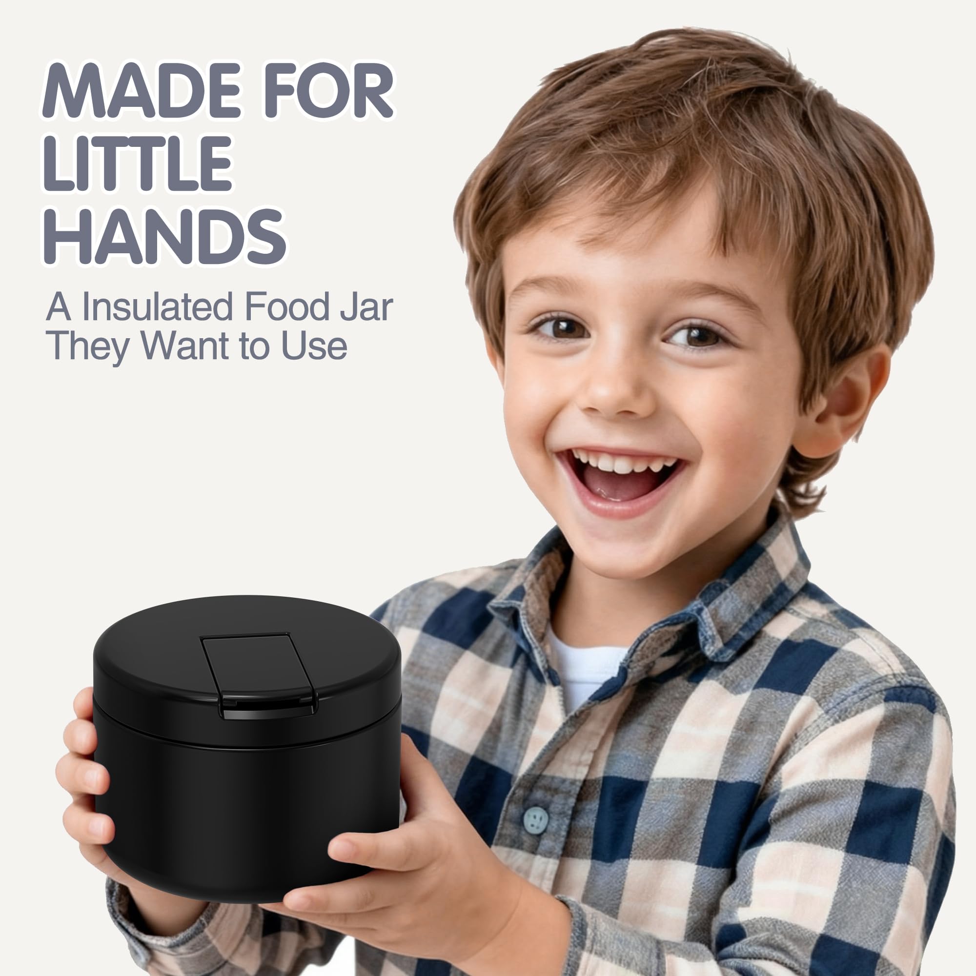 LOHASOK wide-mouth design enables easy filling and quick cleaning.