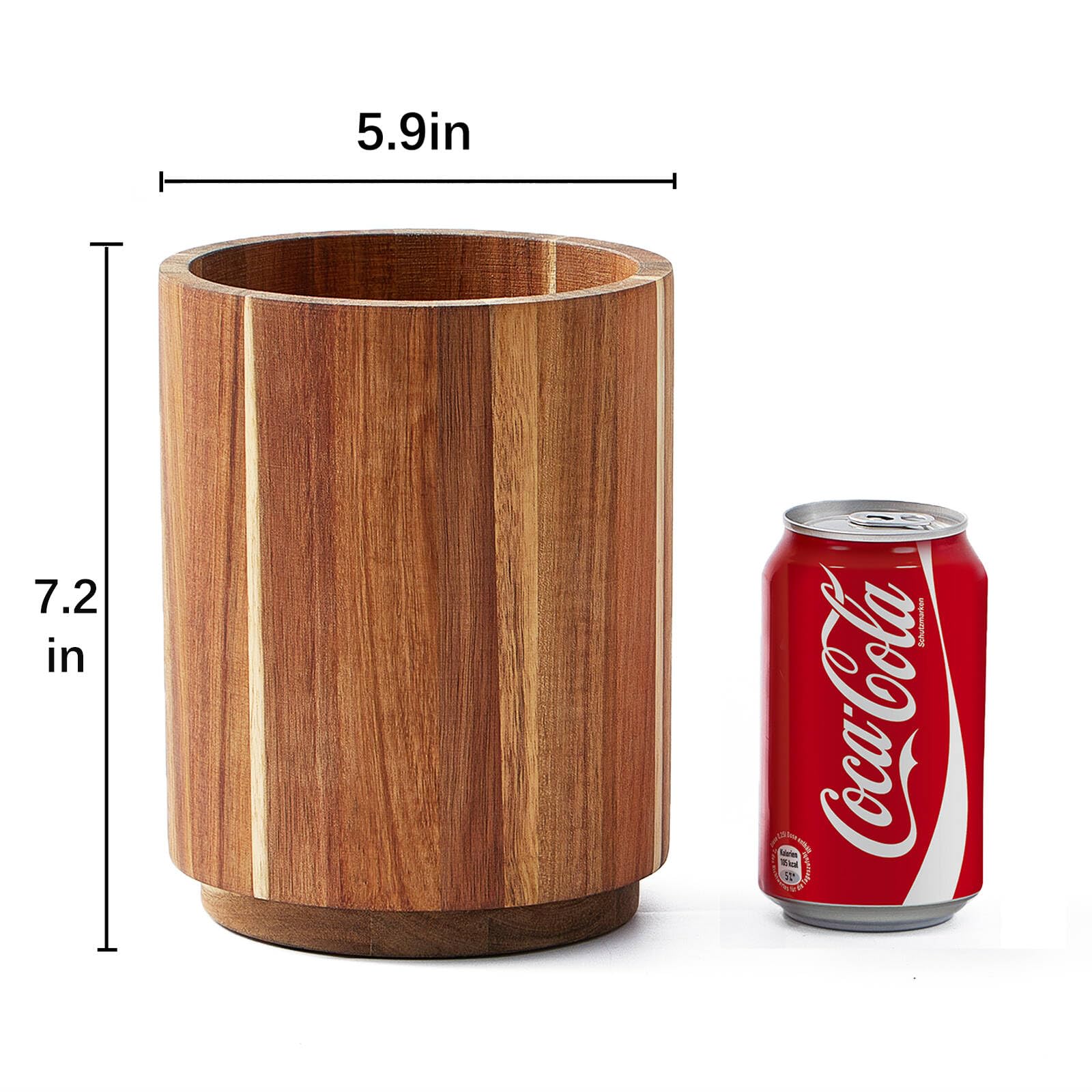 LOHONER easy-clean wood design simplifies after-dish cleanup.