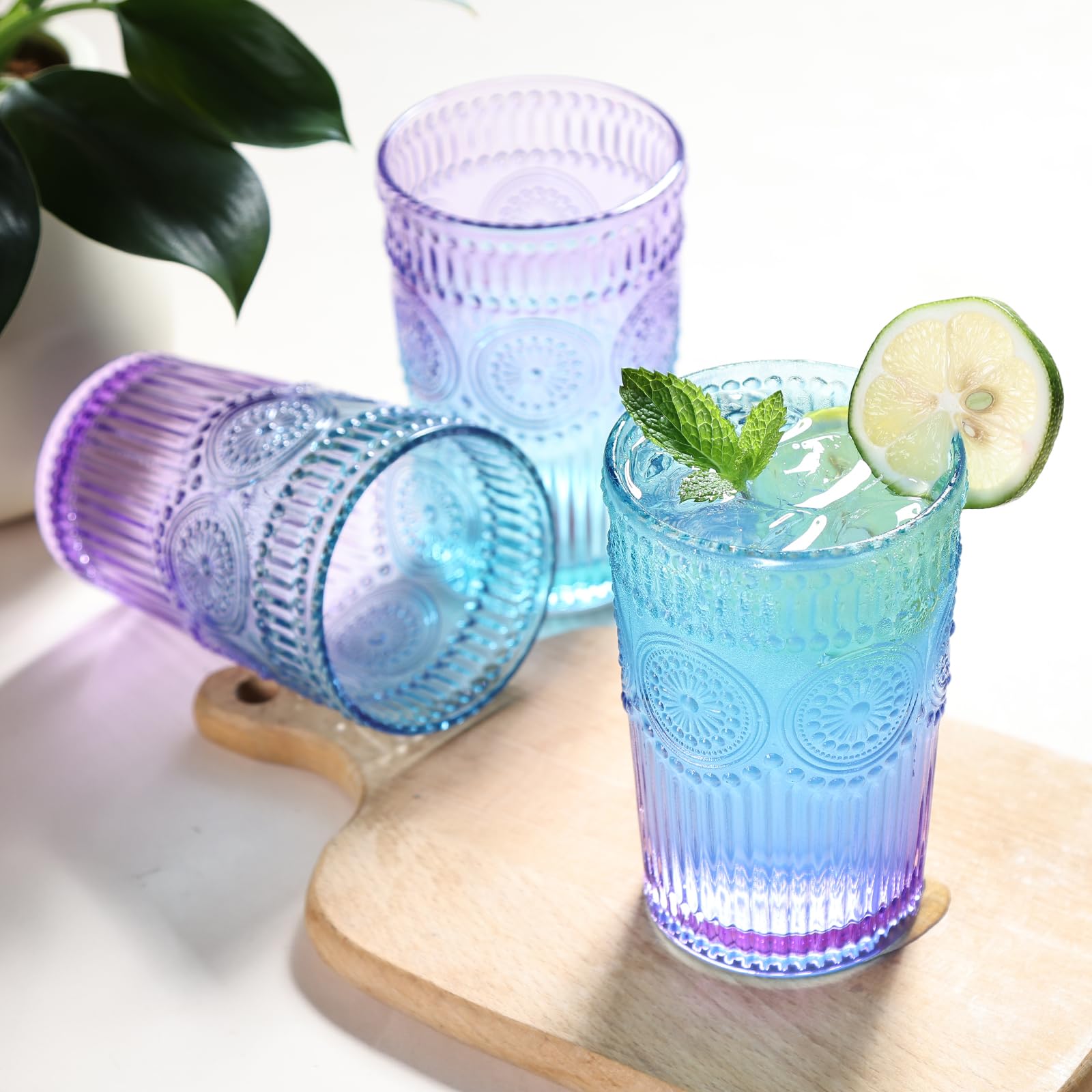 Loivttvv highball glass 12oz ideal for whiskey and mixed drinks
