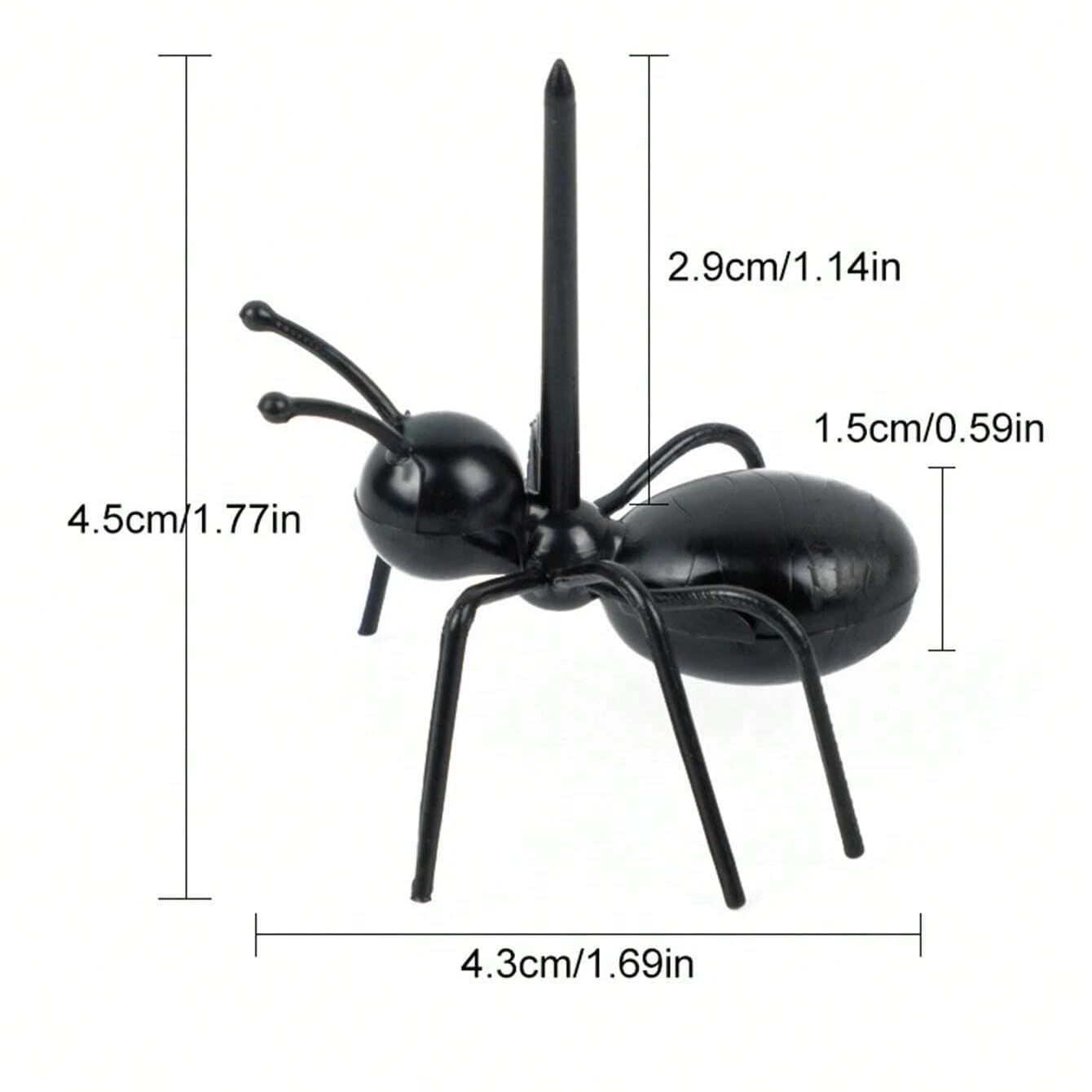 Loizziuy ants fruit picks for kids’ lunch makes fruit easy to grip and playfully appealing