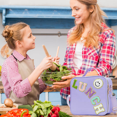 LOKFAR lunch bag fully openable with three-side zipper design