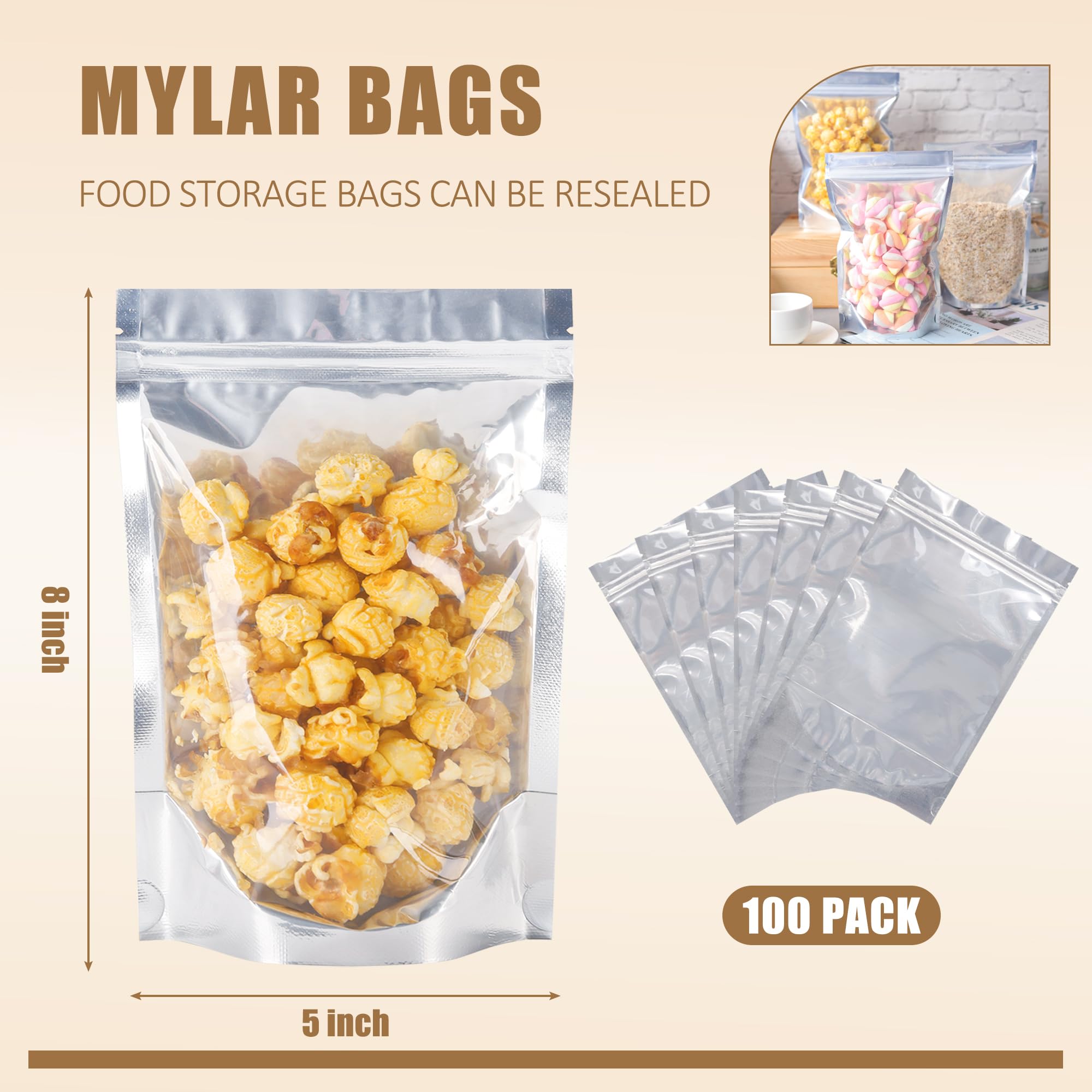 LOKQING reseal-zipper closure for reusable, airtight storage