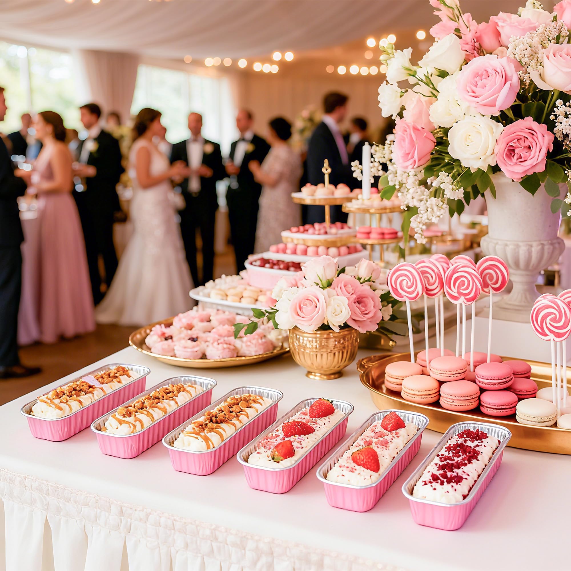 LOKQING pink spoons included for simple, convenient serving