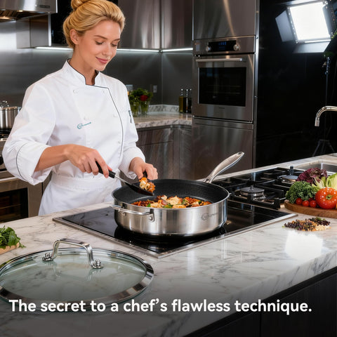 LOLYKITCH dishwasher safe finish makes cleanup quick after weeknight sauces