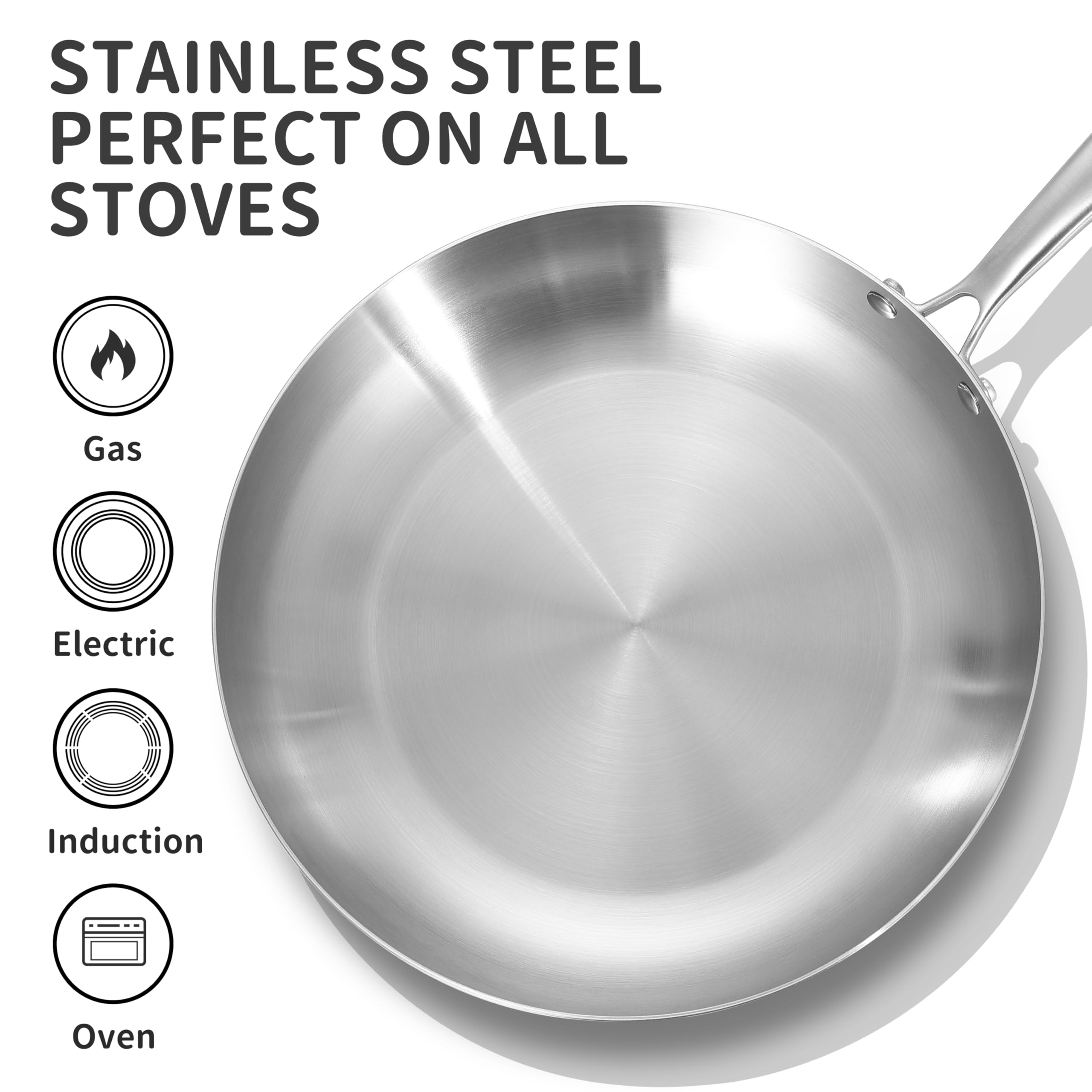 LOLYKITCH glass lid with steam vent monitoring cooking progress