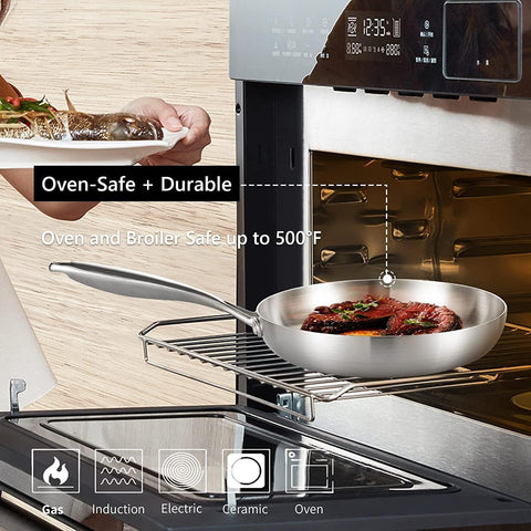LOLYKITCH lid with steamer vent keeps an eye on simmering dishes
