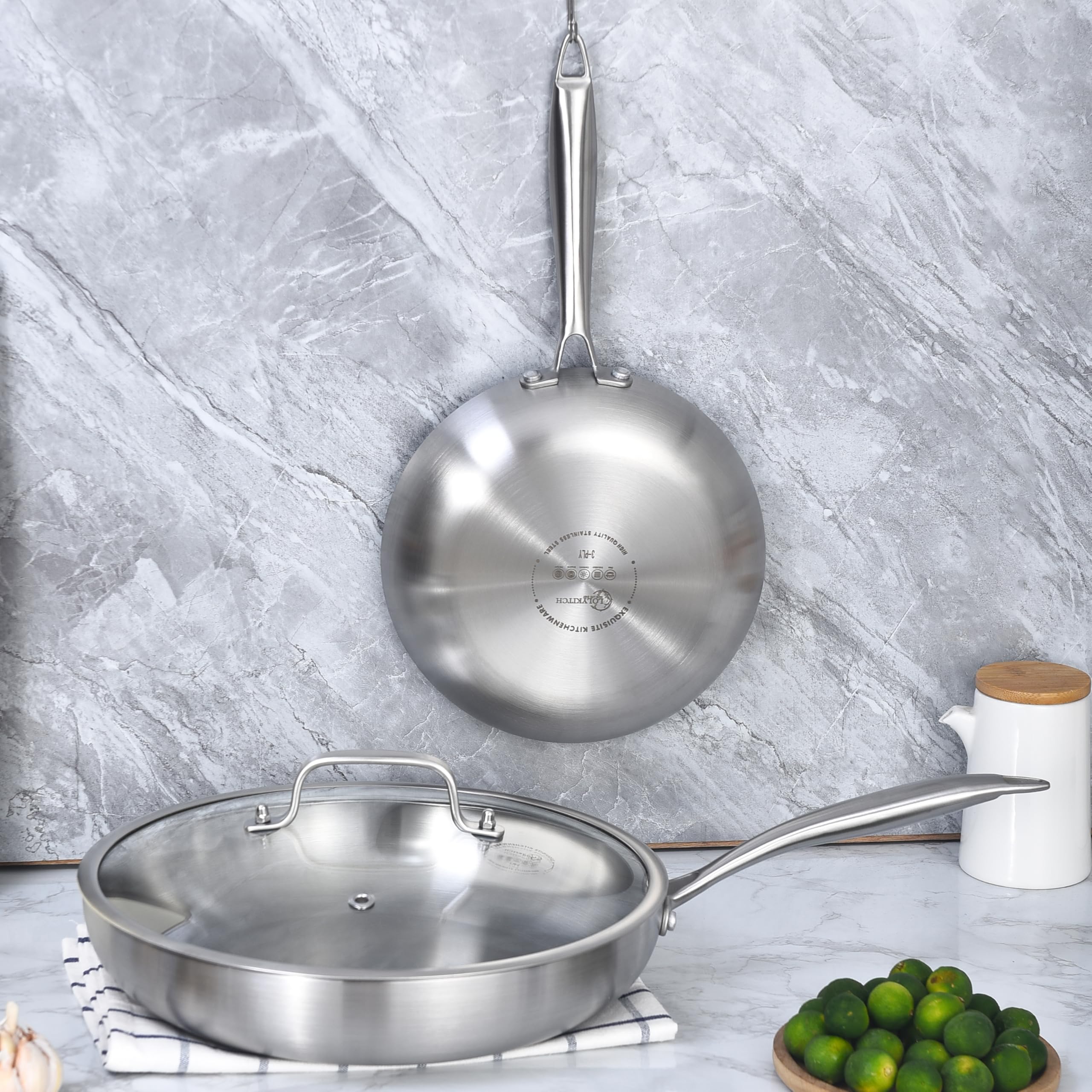 LOLYKITCH PFOA-free SGS-certified cookware for safer cooking