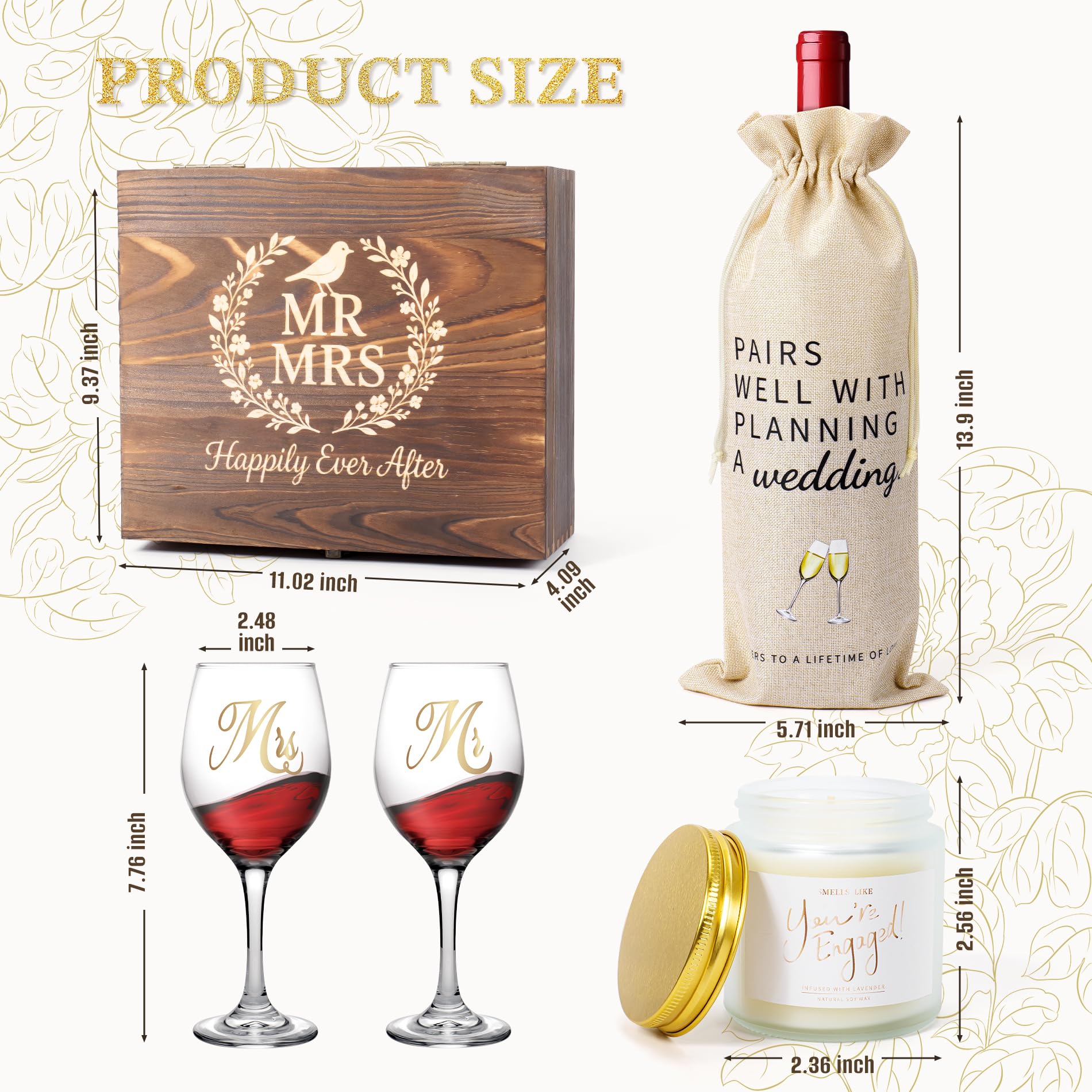 LOMEVE elegant wine bag adds chic presentation for gifting