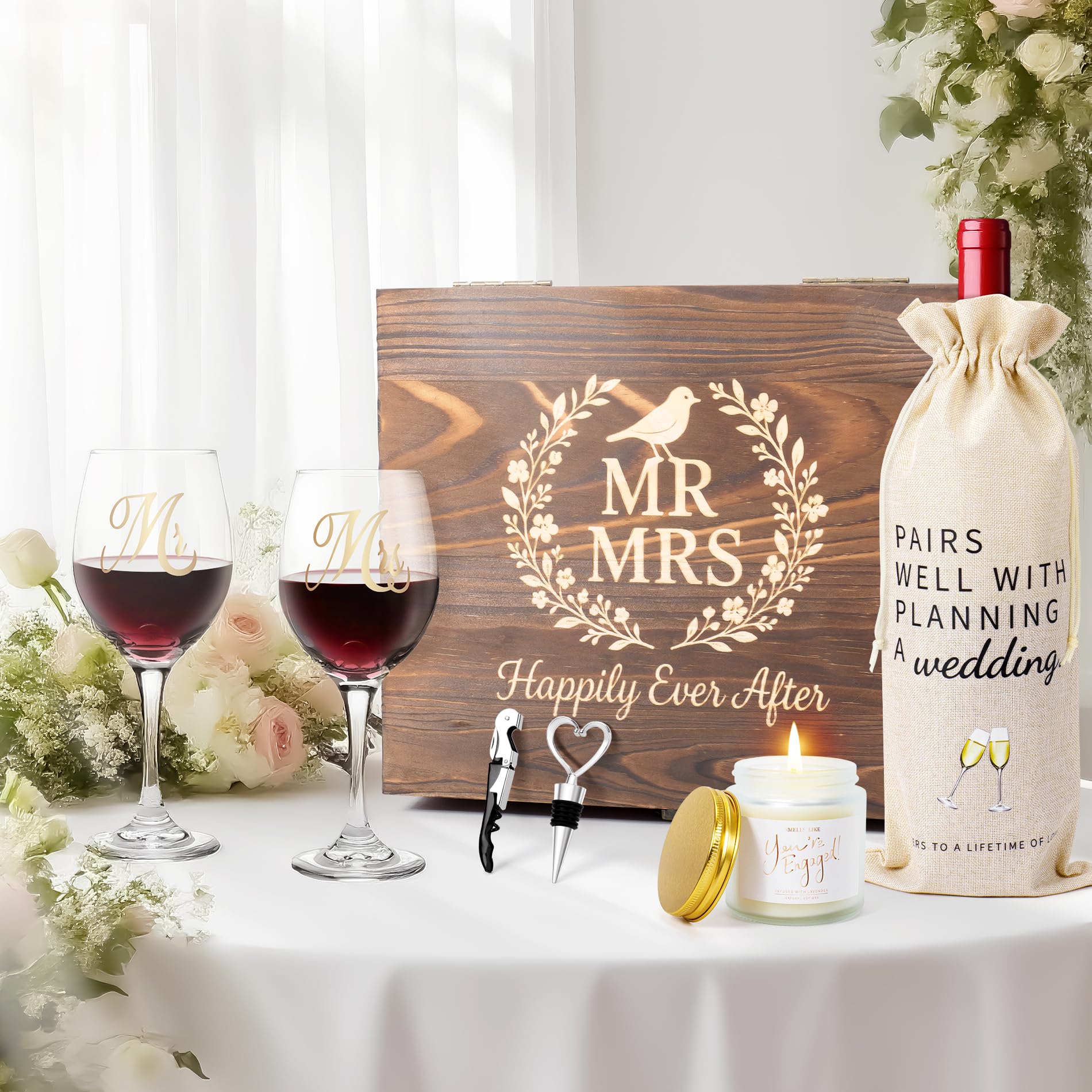 LOMEVE wine stopper and opener set keeps bottles pristine for celebrations