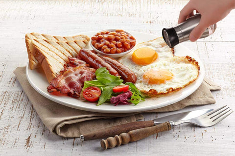 Lonffery high quality stainless steel with glass bottle for easy cleaning.