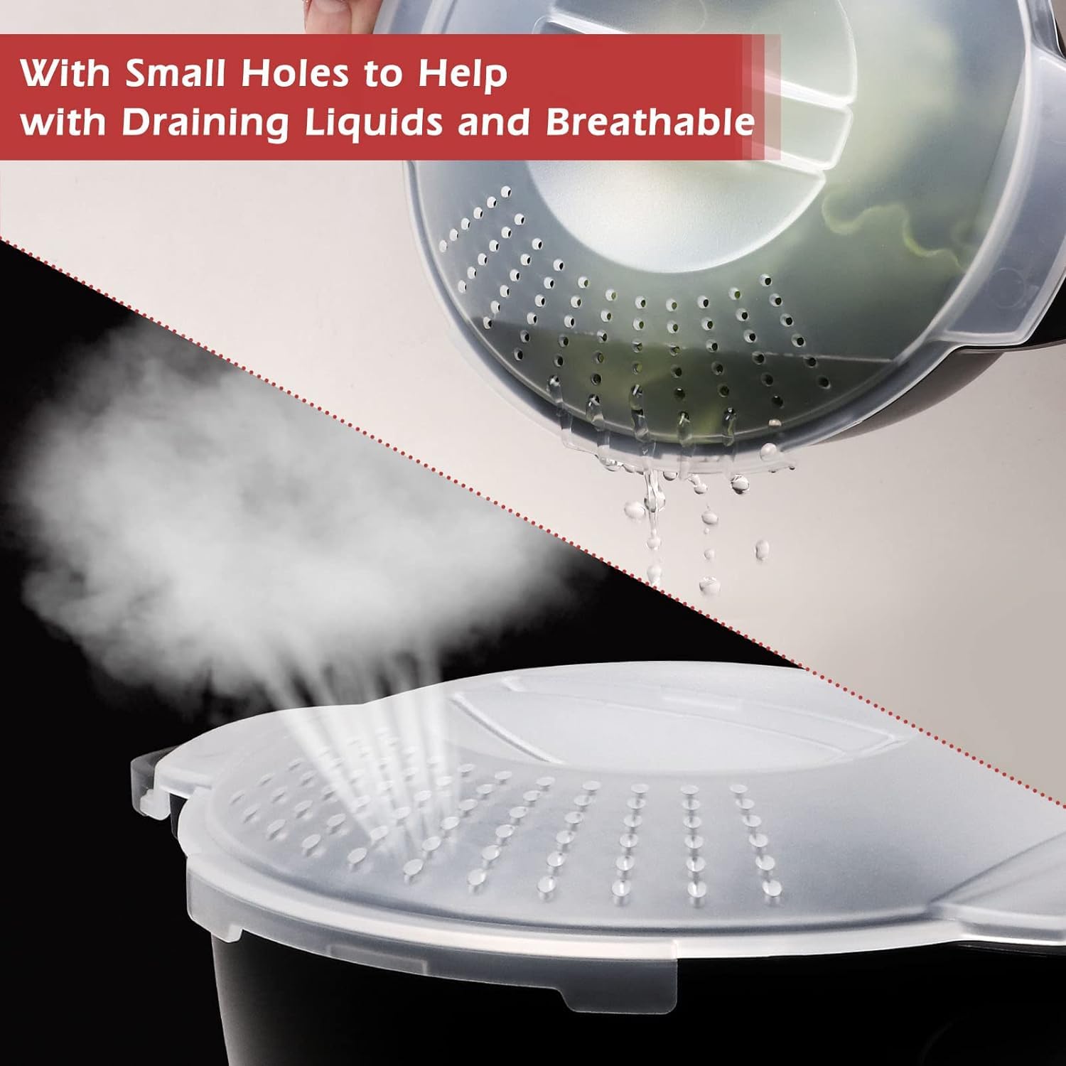 Longmann Pampered Chef BPA-free steamer materials ensure safe cooking