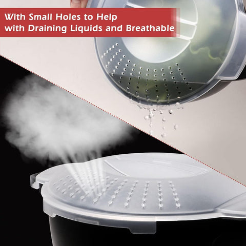 Longmann Pampered Chef BPA-free steamer materials ensure safe cooking