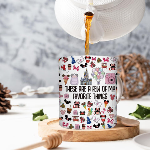 LONGXIN Cartoon Character Lover gift mug, vivid characters spark weekday delight.