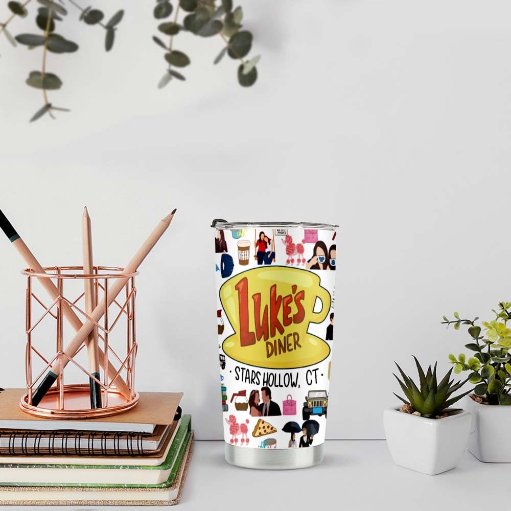 LONGXIN Gilmore-inspired 20oz tumbler gift packaging, ready for gifting.
