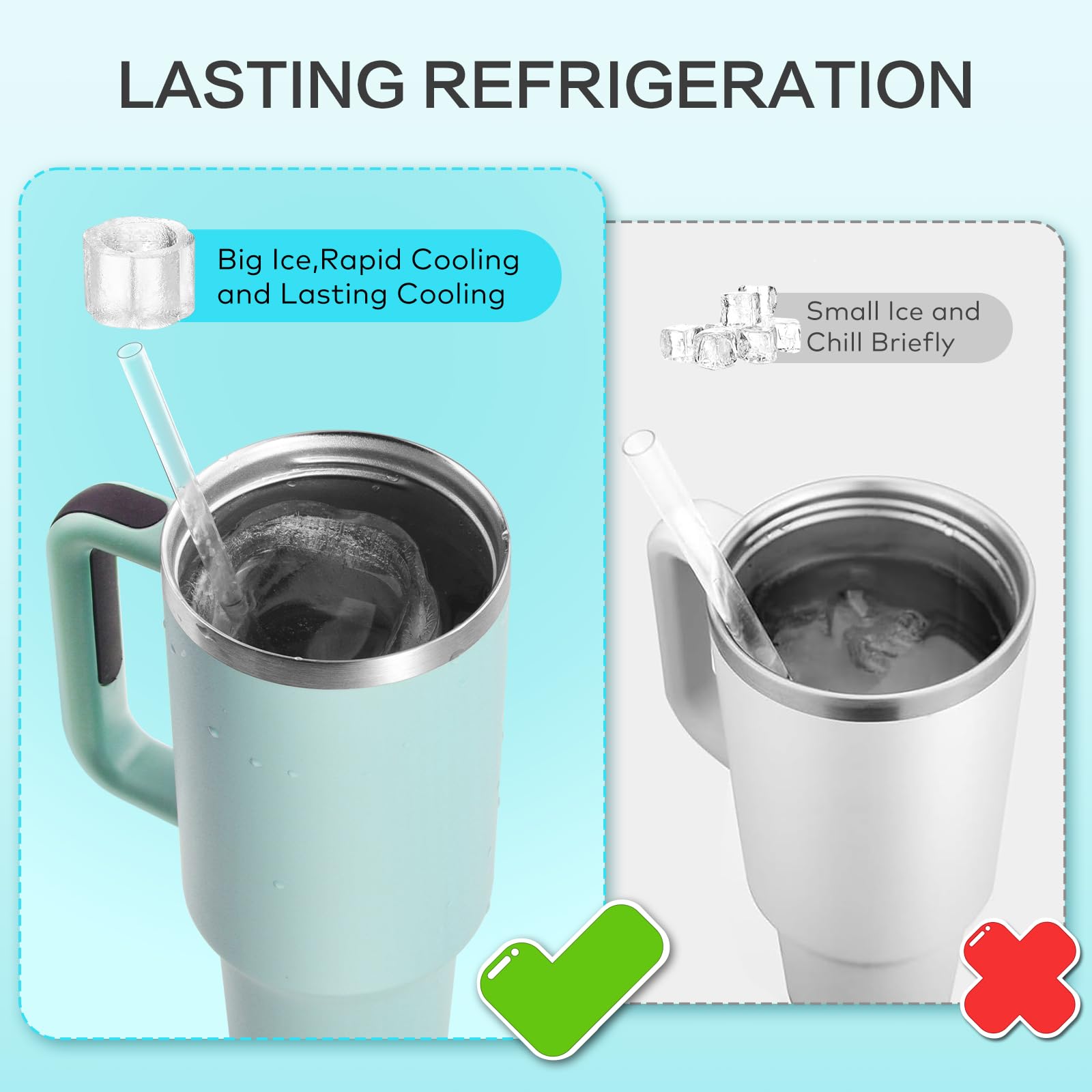 Longzon Easiest Release stackable design for compact freezer organization