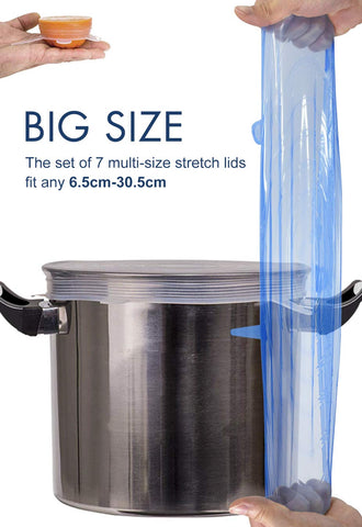 Longzon silicone lid seals a 4.5-inch bowl securely.
