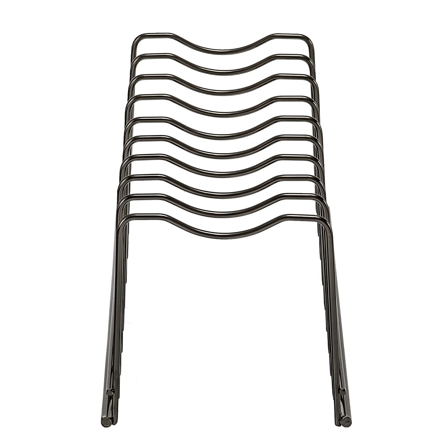 Lonpute durable steel construction supports heavier kitchen items.