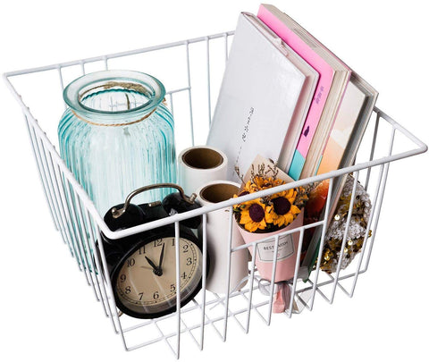 Lonpute basket with toys and supplies, multifunctional use