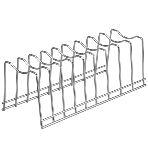 Lonpute kitchen organizer on countertop demonstrating versatile storage