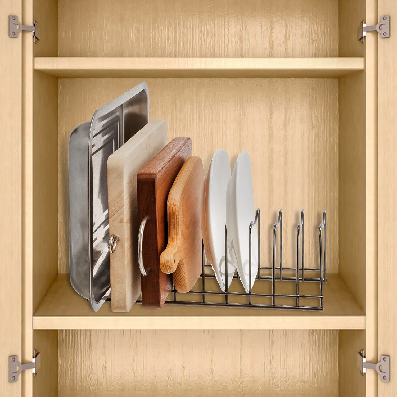 Lonpute two-size dividers fit various lid and board sizes.