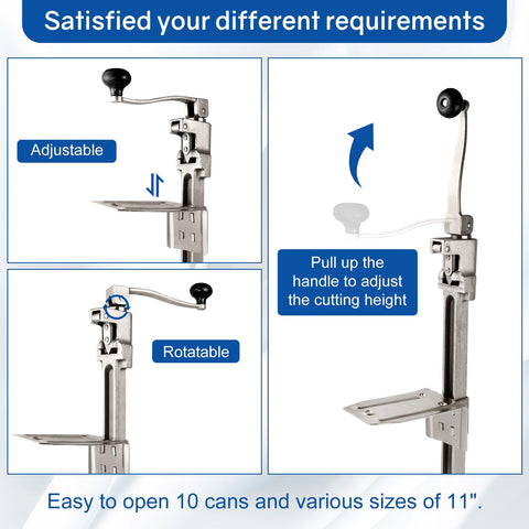 Lonsge plated steel base supports heavy daily use in commercial kitchens.