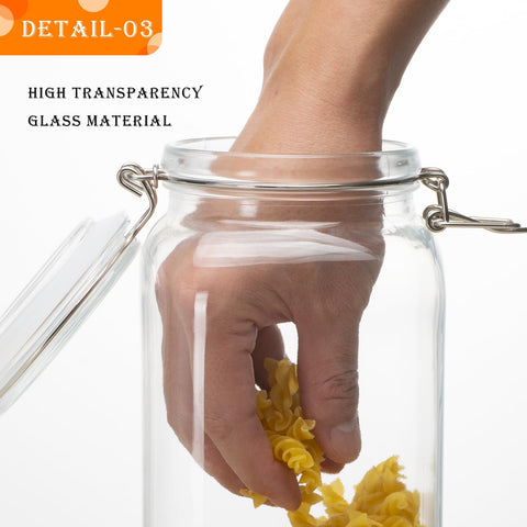LOOIOOJ BPA-free glass storage blends safety with style