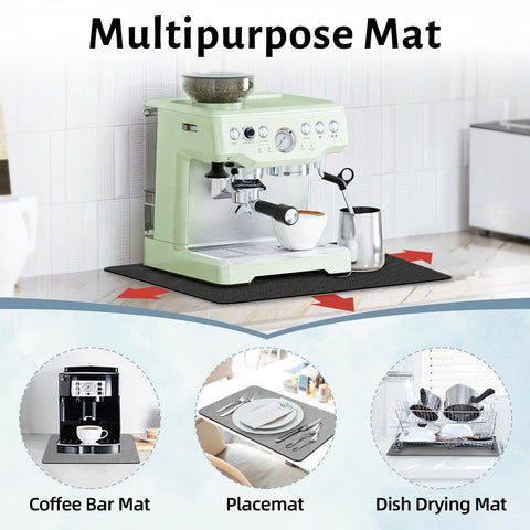 LOPNUR appliance slider doubles as heat-resistant mat and placemat.