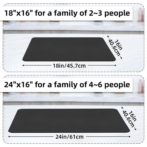 LOPNUR Three sizes fit different counter spaces.